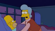 Mona Simpson from "Mona Leaves-a" Episode (The Simpsons) | Image via Disney+